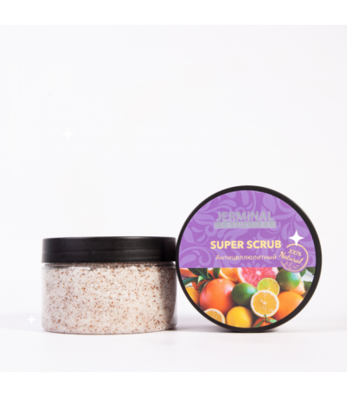 Антицеллюлитный Разогревающий Крем-Скраб для тела CITRUS MIX Цитрусовый Микс с Перцем Чили
