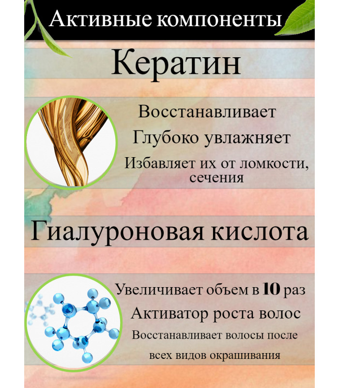 Шампунь для волос Объём и Восстановление Канистра 5 литров 