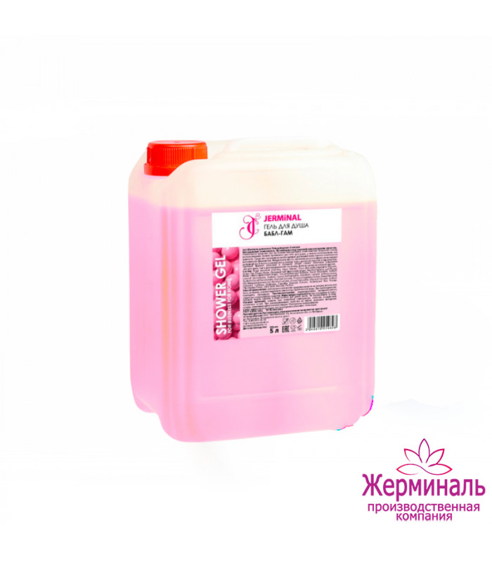 Гель для душа Бабл Гам, Канистра 5 литров